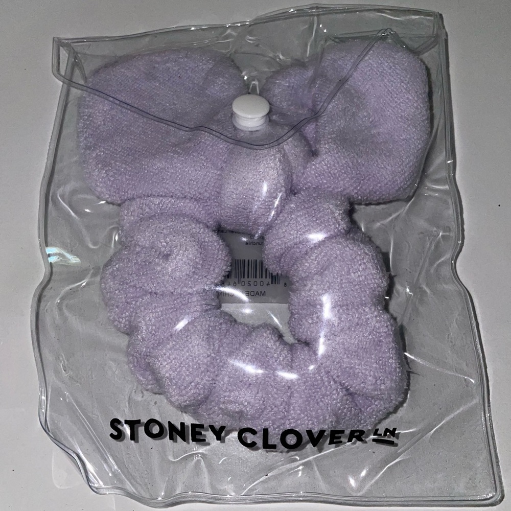 Stoney Clover Lane Terry Blueberry Scrunchie